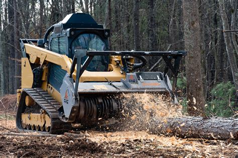 fae drum mulcher skid steer|skid loader with forestry mulcher.